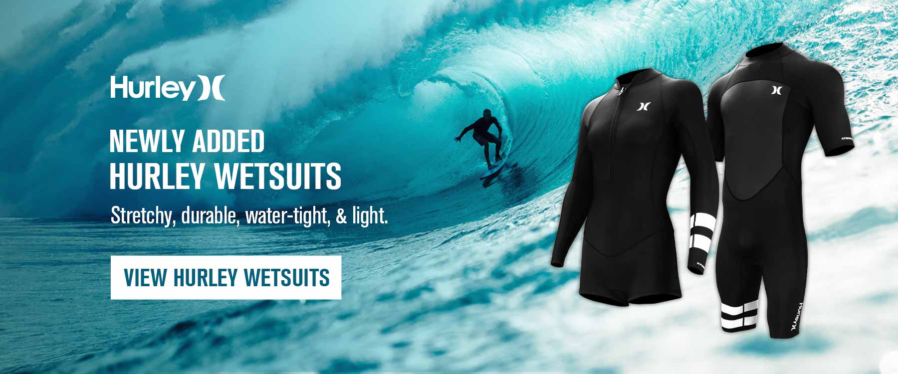 Shop the Hurley Fusion Wetsuits at Hey Surf