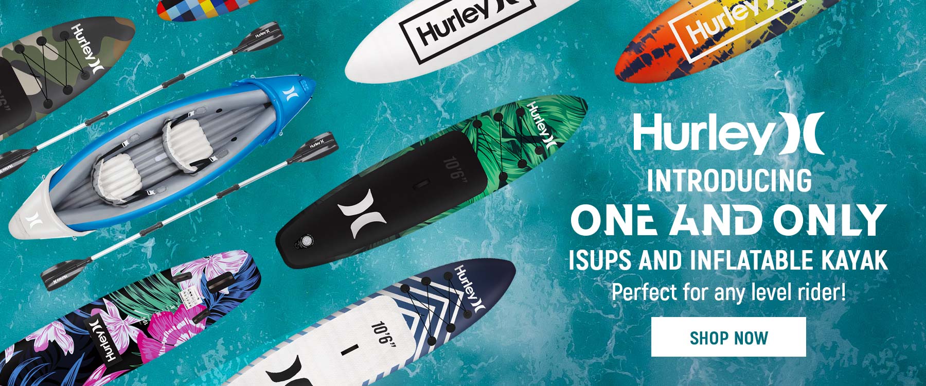 Shop Hurley Inflatable Stand Up Paddleboards at HeySurf
