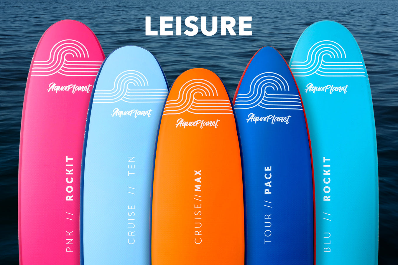 Shop Leisure Inflatable Stand Up Paddleboards at HeySurf