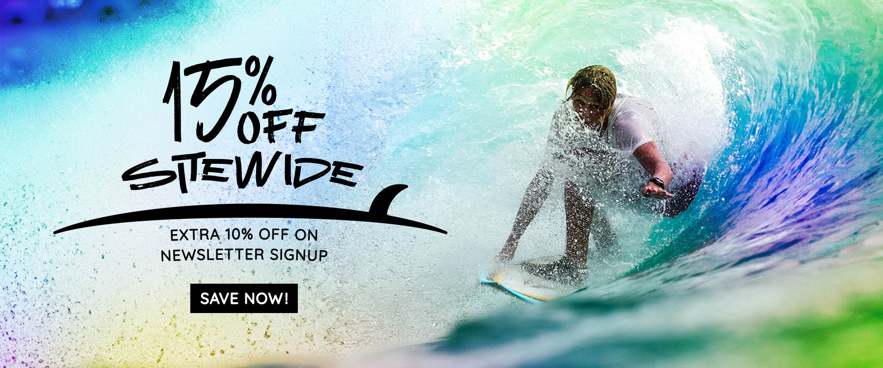 Heysurf 15% Off Sitewide and extra 10% at newsletter sign-up
