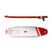 Top View and Side View of the AquaPlanet Jupiter 11'6" iSUP Inflatable Stand Up Paddleboard Set