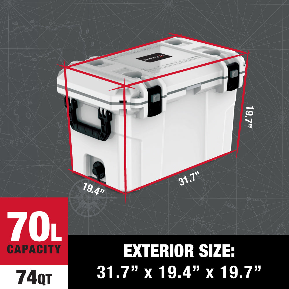 Hey Surf - Specifications of The Avalanche Utility Adventure Cooler - 70L Capacity