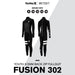 Hurley Wetsuit Fusion 302 Youth 2mm Back Zip Fullsuit